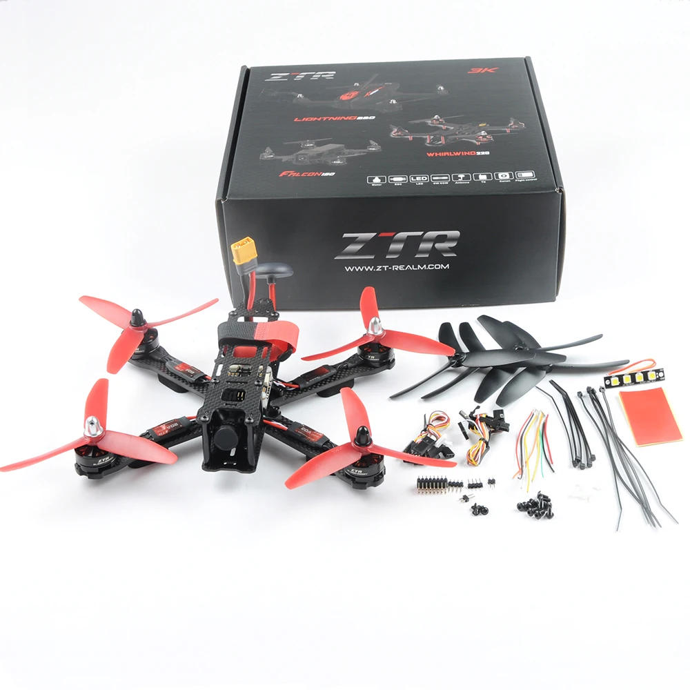 Высокая Скорость 220 мм 220x Средняя скорость мочеиспускания-R qav220 мини FPV-системы RC