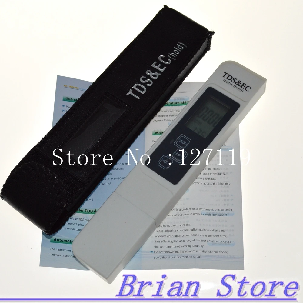 Цифровой TDS &amp EC и Температура ручной Качество воды метр тестер ro | Инструменты