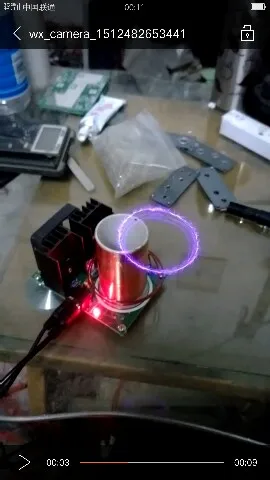 DIY Tesla Coil плазменная сирена 24V 3A музыкальная дуга образовательная