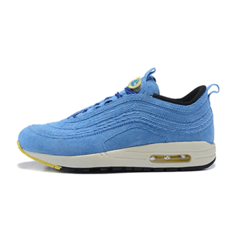 97 Running Shoes Sean Wotherspoon Men Women 1/97 Traners shoe LIGHT BLUE FURY/LEMON Sport Sneaker | Спорт и развлечения