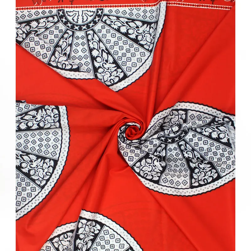 

LIULANZHI modal printed fabric women chiffon fabric wholesale african fabric 4+2yards/lot african wedding clothes ML9LL81-87