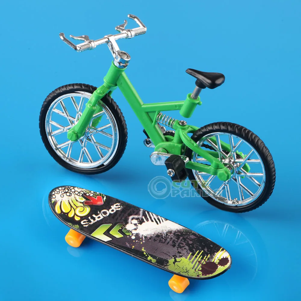Палец Велосипед+ палец доска мальчик малыш дети колеса игрушки BMX подарок