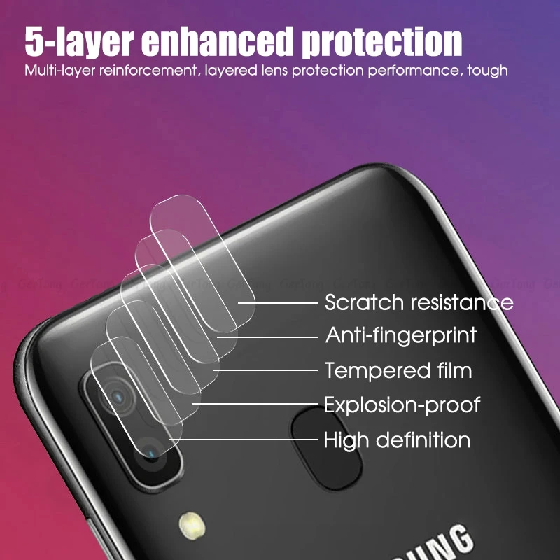 6D HD задняя пленка для объектива камеры Samsung M40 A60 A70 A10 A20 E A30 A50 стекло S10 e Plus s7edge
