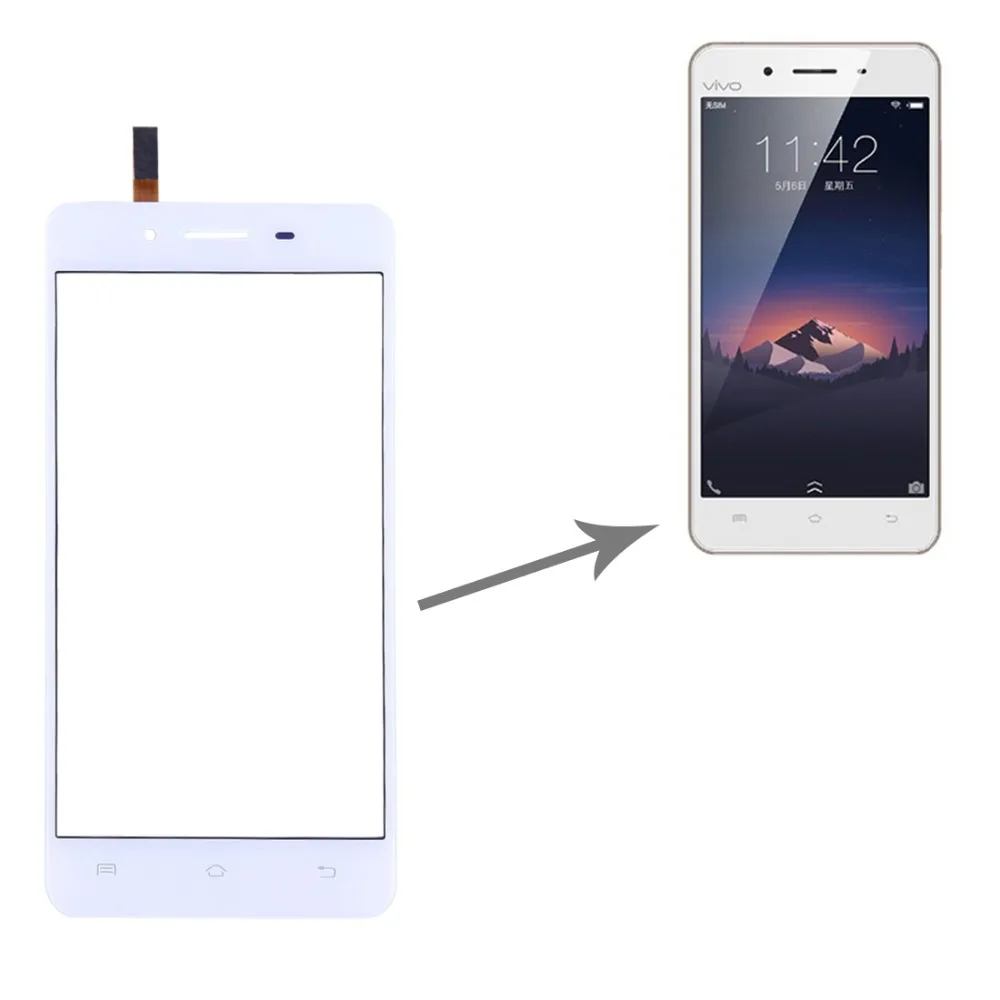 IPartsBuy Новая сенсорная панель для vivo V3|Сенсорные панели (тачскрин)| |