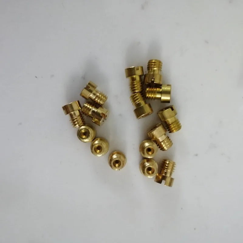

20pcs M5x0.80 Carburetor Main Jet Kit For carburetor CVK PE PZ main injectors Nozzle CB CG GY6 motorcycle engine Main nozzle