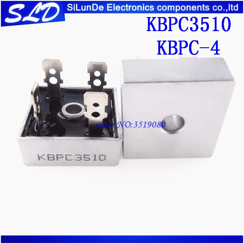 1 шт./лот KBPC3510 3510 35A 1000V фазный диодный мост новый и оригинальный в наличии|Запасные