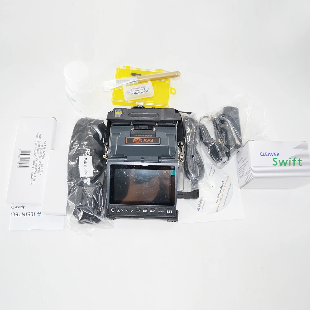 ILSINTECH Swift KF4 машина для сращивания оптического волокна автоматический привод волоконно-оптический сварочный аппарат
