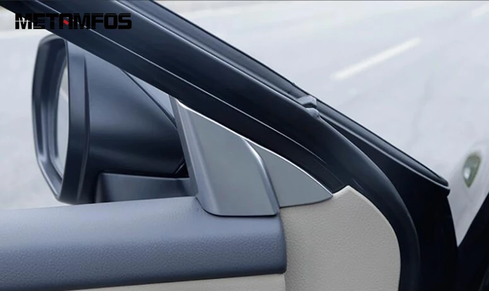Для Toyota Camry 2018 2019 2020 оконные панели из углеродного волокна треугольный декор