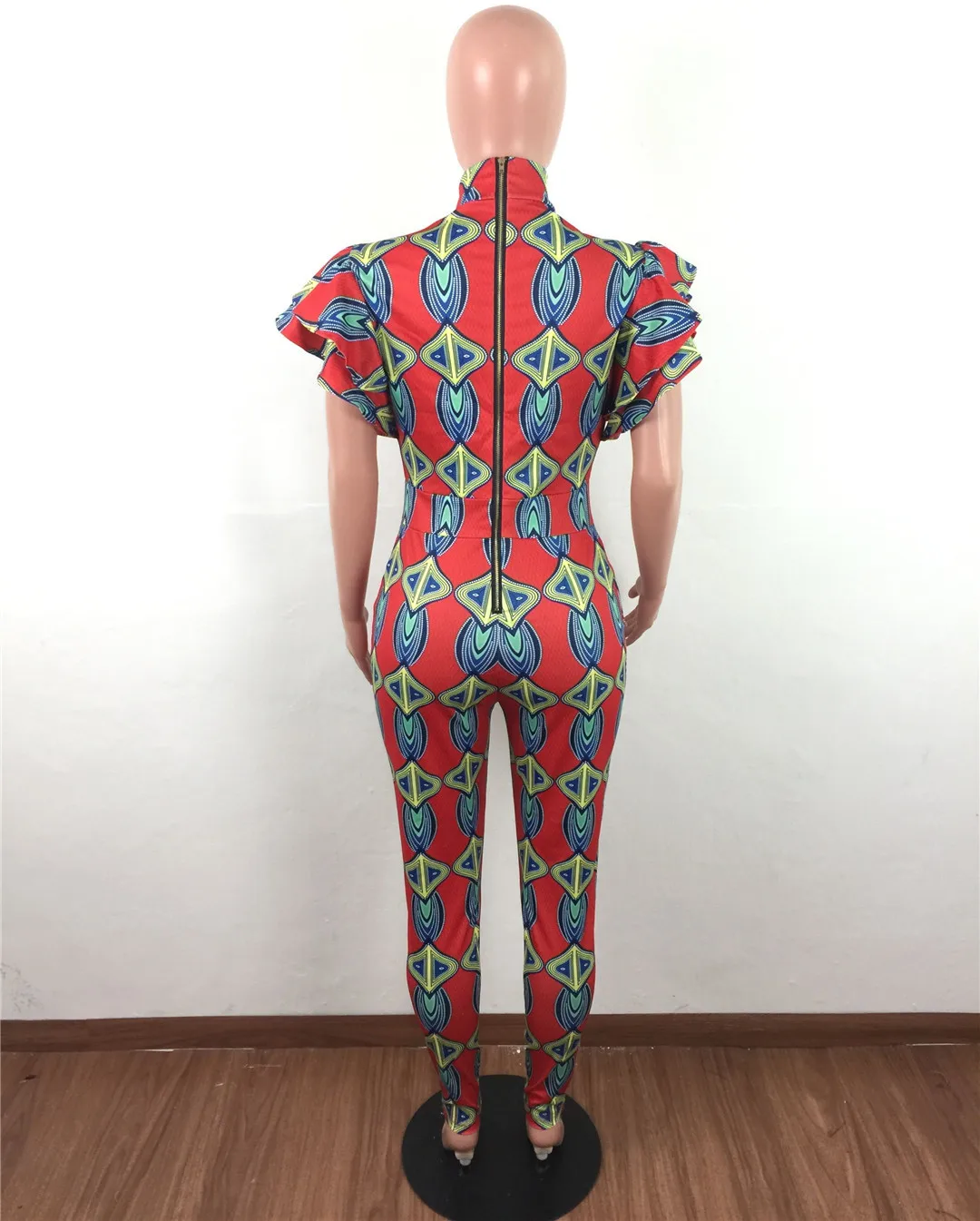 Ползунки с оборками для женщин каскадные оборки Короткие рукава-фонарики Инди