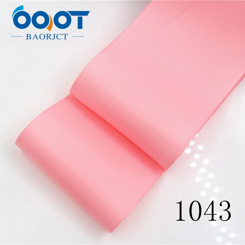 OOOT BAORJCT 178241 75 мм 10 ярдов одноцветные ленты термопечать grosgrain Свадебные аксессуары