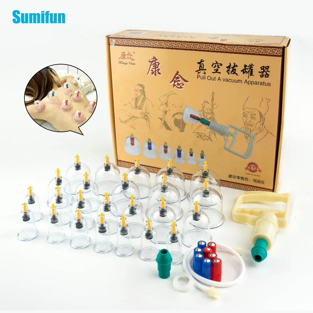 1 комплект Sumifun ventosas masaje банки для массажный вакуумный массажные банки Вакуумный Куб массажный вакуумный баночный массажер C781