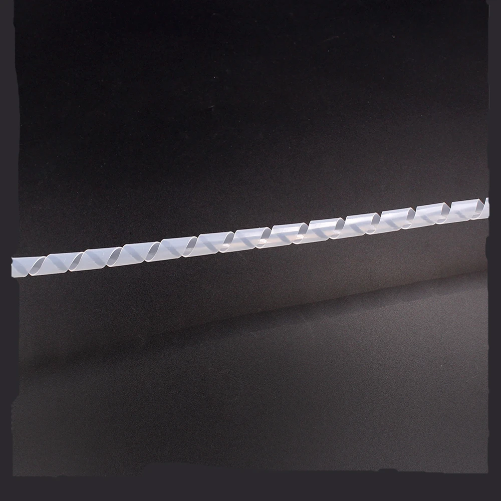 6 мм спиральная оберточная трубка гибкая кабельная муфта Черное и белое