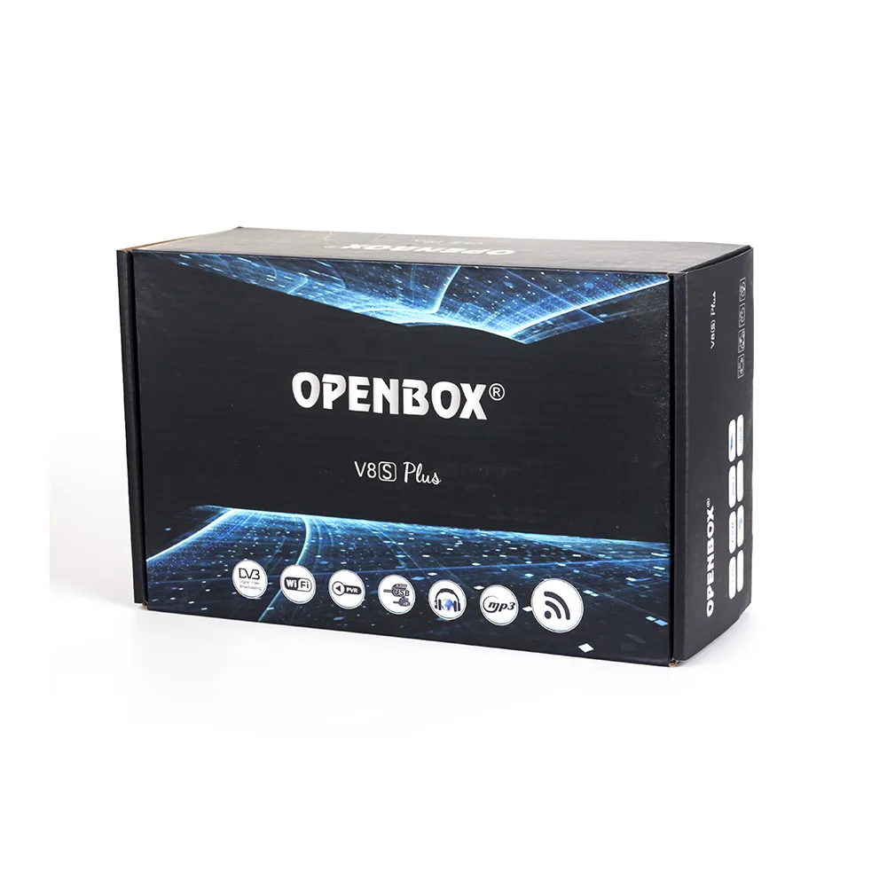 10 шт. Openbox V8S плюс DVB-S2 цифровой спутниковый ресивер Поддержка Xtream 2x USB слот Wi Fi 3g