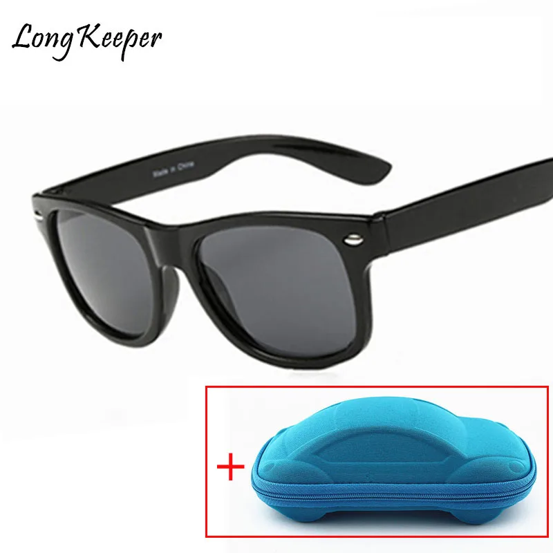 LongKeep солнцезащитные очки для детей крутые UV400 защитные PC рамка путешествий
