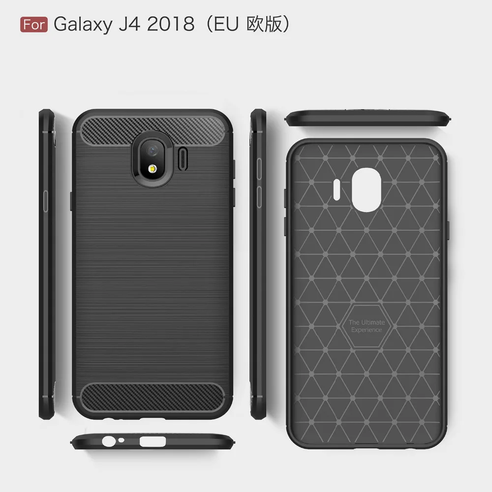 Для samsung Galaxy S9 Plus Роскошные углеродного волокна ТПУ силиконовый чехол для S8 s8 плюс