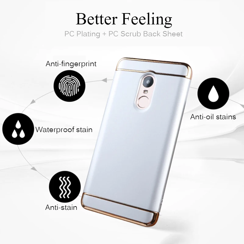 Чехол CAPAME для Xiaomi Redmi 5a Prime 4x Note пластиковый жесткий компьютер чехлы телефонов