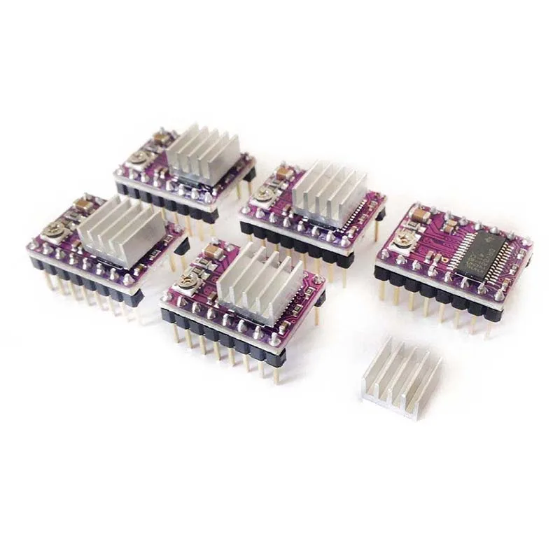 5 шт. шаг Стик 4-Lagen DRV8825 шаговый двигатель драйвер Modul fuer 3D принтер Reprap RP A4988 |