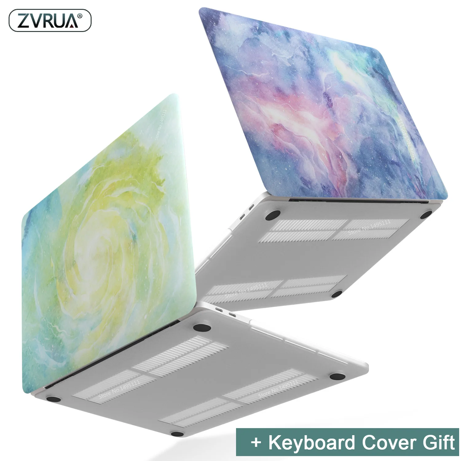 Новый принт абстрактные картины маслом чехол для ноутбука MacBook Air Pro Retina 11 12 13 15 дюймов с сенсорной панелью +