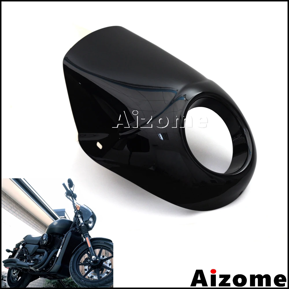 Черный мотоцикл фара обтекатель для Harley Street 500 XG500 750 XG750- фары Крышка Капота