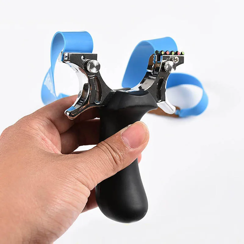 Популярные мощные Sling Shot из алюминиевого сплава + смола Slingshot лук катапульты для