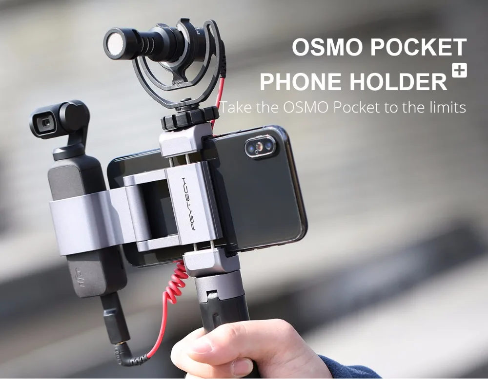 Osmo карманные аксессуары мини-штатив для Gimbal SmartphoneTripod Stand монопод для zhiyun smooth 4 dji osmo mobile 2 phone gimbal