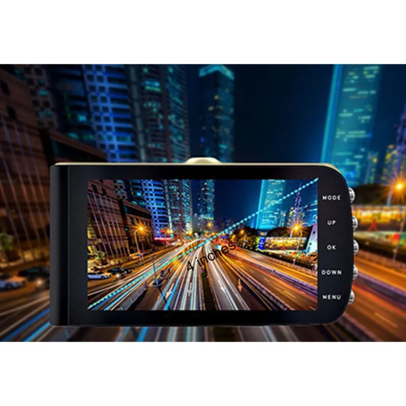 

Car DVR 4 Inch FHD 1080P Camera Single/Dual Lens Dash Cam Video Recorder Night Vision G-sensor Car Camera