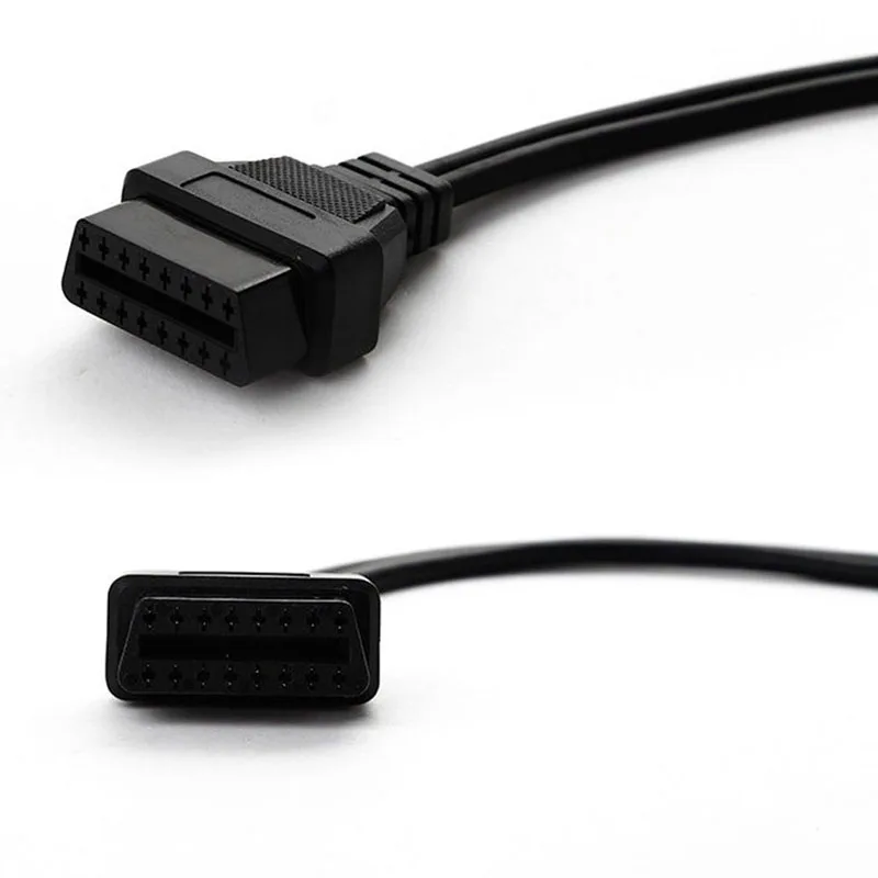 10 шт./лот OBD 2 Кабели для Audi/VW/Seat/Skoda 2x2 + 16 Pin Автомобильный детектор OBD2