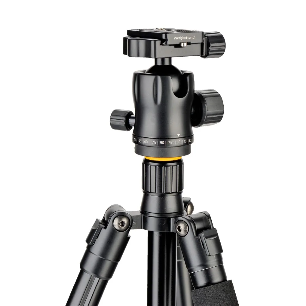 DIGIPOD Professional портативный 65 дюймов шаровой головкой магния алюминий сплав штатив