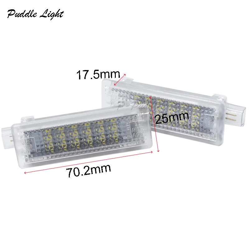 2x 18smd светодиодный двери межкомнатные свет для ног светодиодная подсветка салона автомобиля укладки для Land Rover Evoque Range Rover 4 тренировочные костюмы, Freelander2