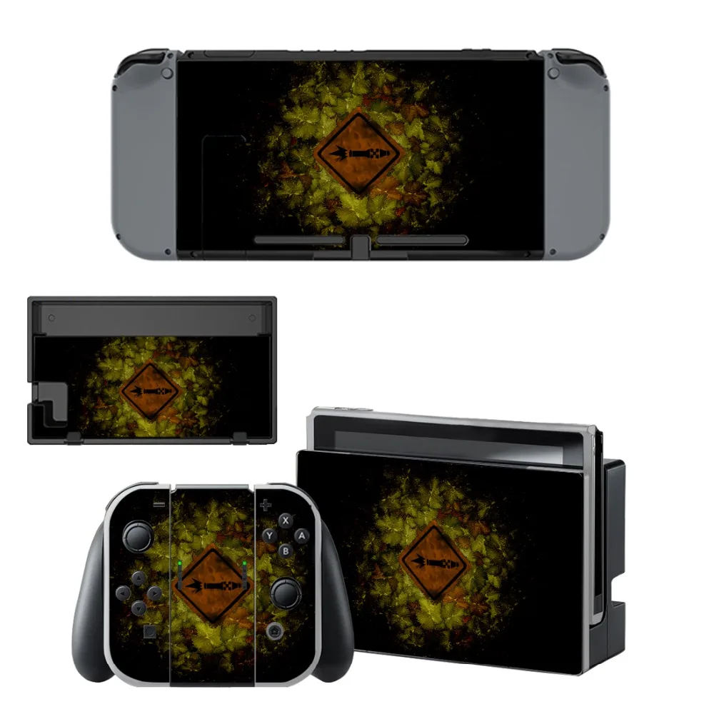 Виниловые наклейки для Nintendo Switch NS консоль + контроллер подставка держатель