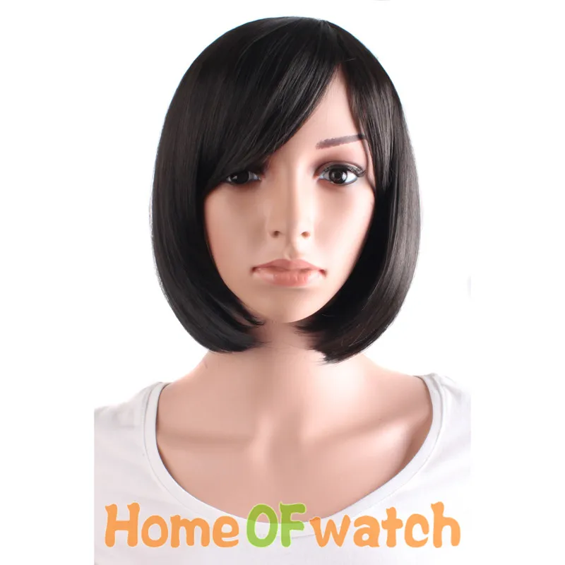 Женские короткие прямые волосы MapofBeauty черные светло коричневые 12 дюймов 4 вида