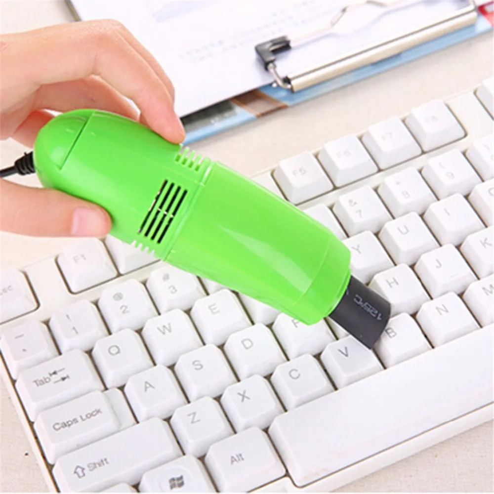 Компьютерный пылесос для клавиатуры USB мини-пылесос компьютер для ПК ноутбук Настольный Ноутбук щетка набор пыли