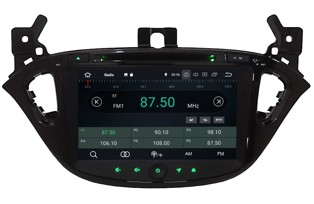 " Восьмиядерный 4G Wifi Android 8,1 4 Гб ОЗУ 64 Гб ПЗУ автомобильный dvd-плеер радио gps ГЛОНАСС головное устройство для Opel/Vauxhal Corsa E