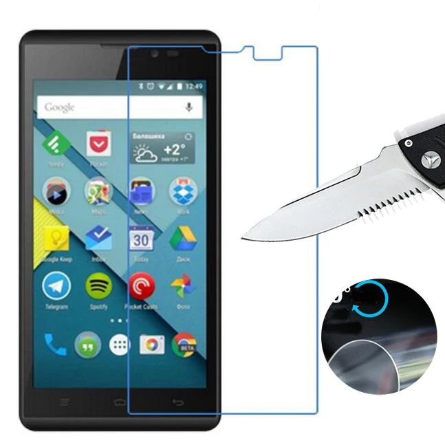 Нано взрывозащищенный мягкий прозрачный протектор экрана для Micromax Bolt D340 / D333 D305