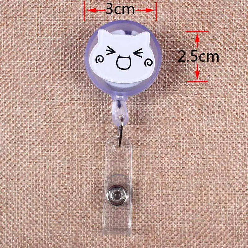 Креативный 60 см милый акриловый кошачий лицевой идентификационный раскладной