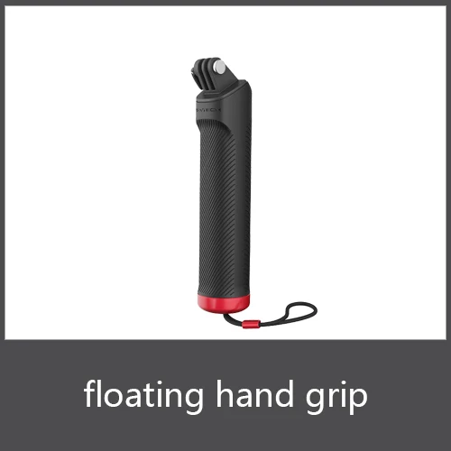 floating hand grip PGYTECH OSMO Action Pocket/Insta360 One X Расширение селфи палка полюс стержень штатив DJI OSMO Mobile 2 Zhiyun Gopro Hero 7 аксессуар - Цвет: floating hand grip