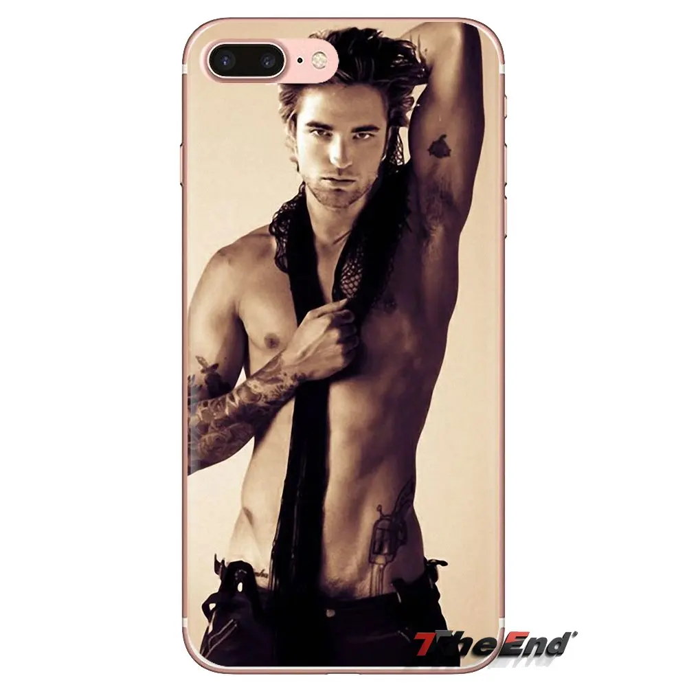 Силиконовый чехол для Sony Xperia Z Z1 Z2 Z3 Z5 compact M2 M4 M5 C4 E3 T3 XA Huawei Mate 7 8 Y3II rotor Pattinson Twilight Vampire