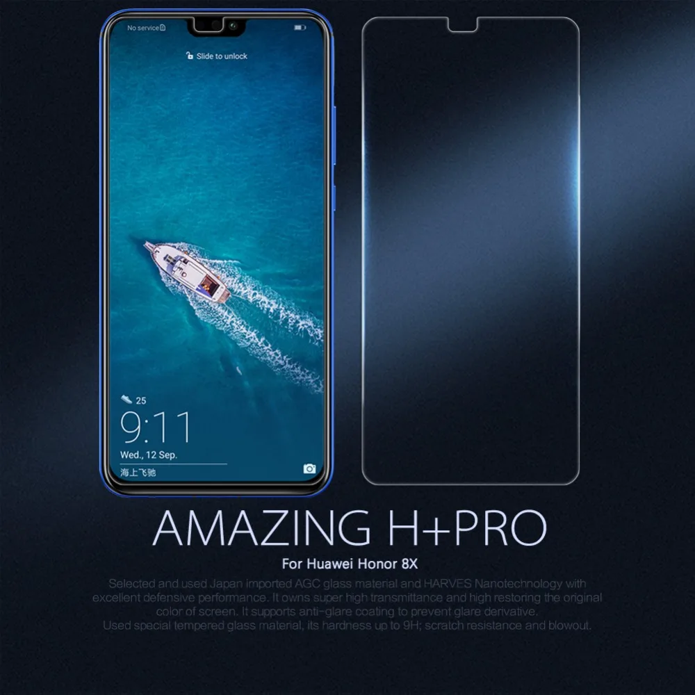 Nillkin для huawei honor 8X6," 9 H Amazing H+ Pro Закаленное стекло-экран протектор для huawei honor 8x стекло Nilkin