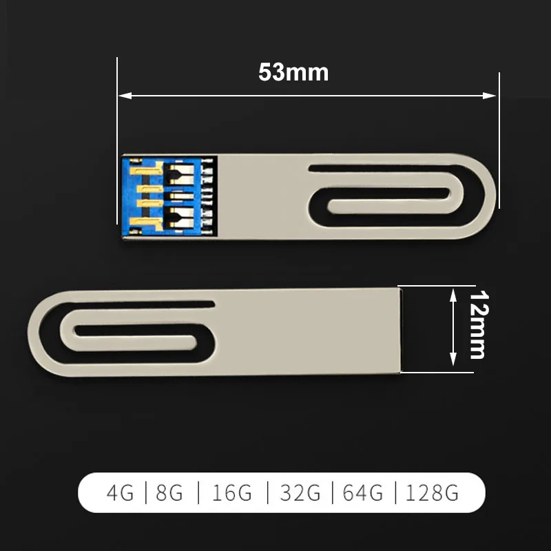 Металлическая USB флешка 4 Гб Флешка 8 ГБ 16 ГБ 32 ГБ флэш-накопитель 64 Гб 128 Гб карта памяти Реальная емкость U stick для ноутбука