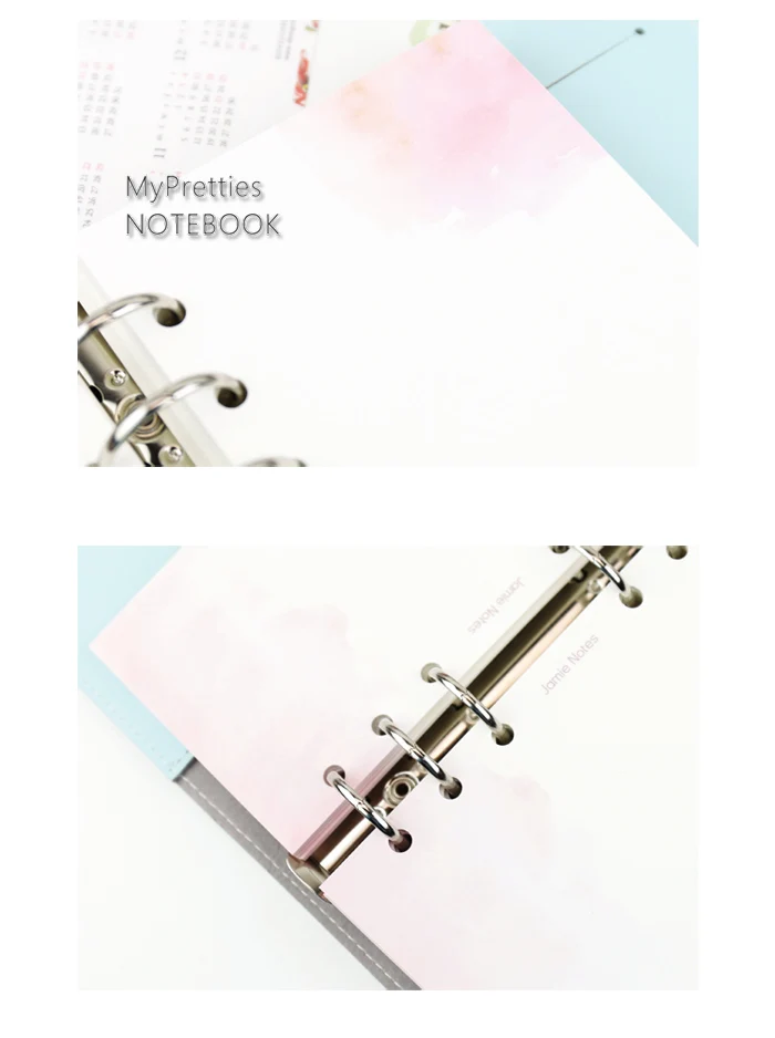 MyPretties Фэнтези пустым пополнения документы A5 A6 наполнителя работ для 6 отверстий Binder блокнот-органайзер документы 40 листов для планировщик