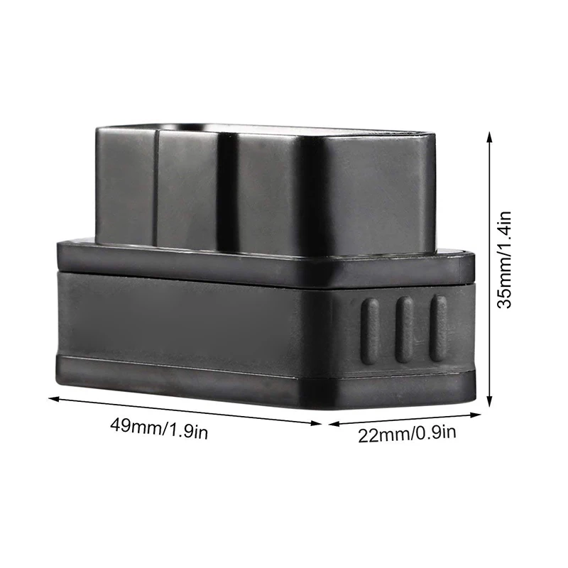 ELM327 OBD2 сканер Bluetooth WIFI для Android iOS Автомобильный диагностический