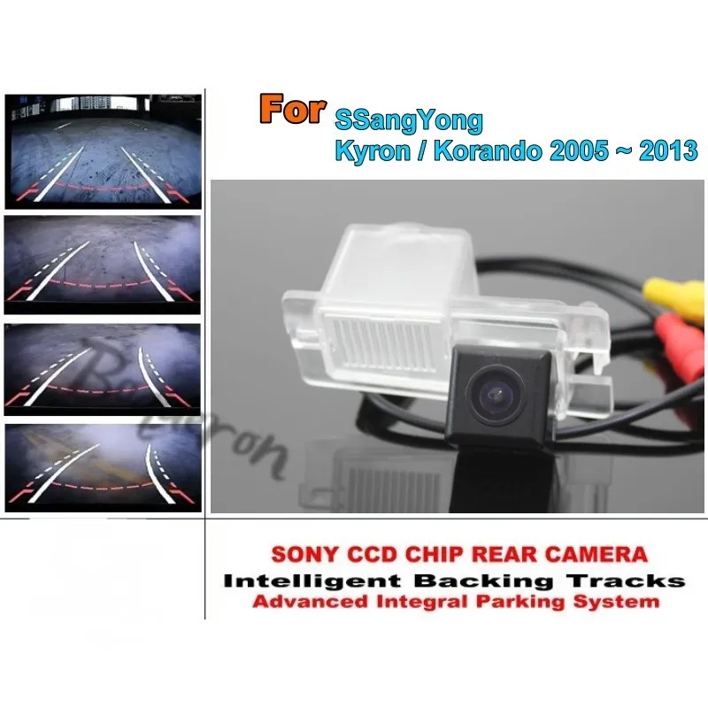 Для SSangYong Kyron / Korando 2005 ~ 2013 автомобильная парковочная камера/Встроенная