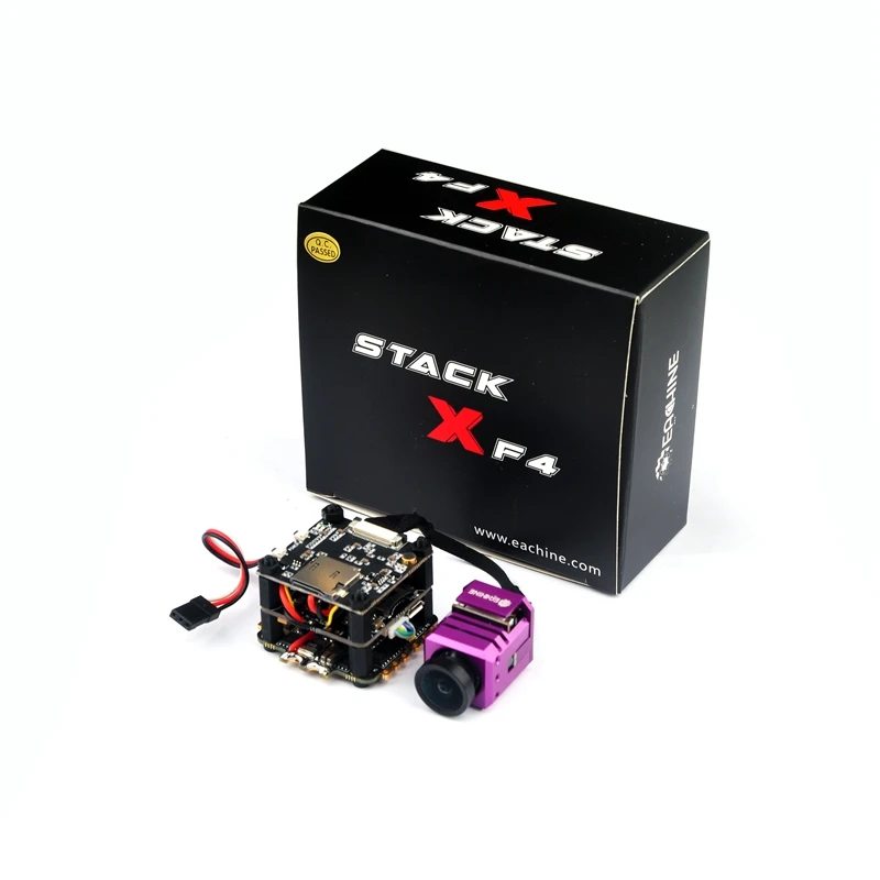 Eachine стека X F4 Flytower Контроллер полета встроенный VTX OSD 1080 P DVR 4 в 1 35A Dshot600 ESC для