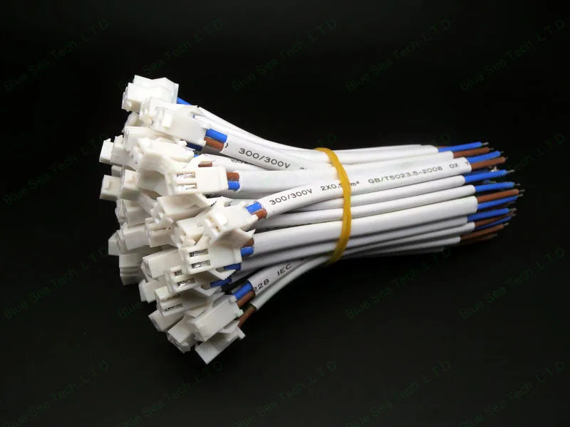 2Pin/way белый 2 54 мм SM 2P штекер с кабелем 12 см для электронной цепи
