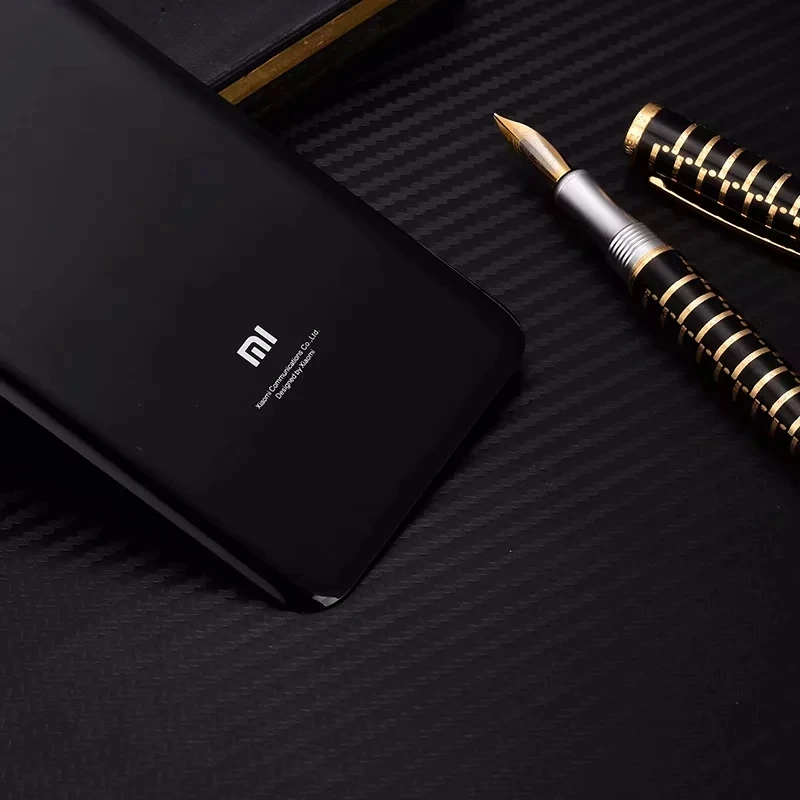 Mi8 оригинальный корпус для Xiaomi Mi 8 Xiaomi8 стеклянная задняя крышка батарейного