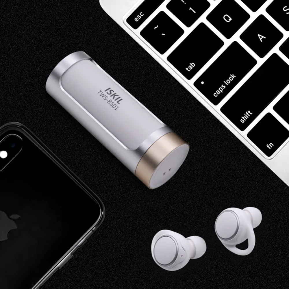 ECos беспроводные Bluetooth стильные спортивные стерео 5 0 музыкальные наушники для Iphone
