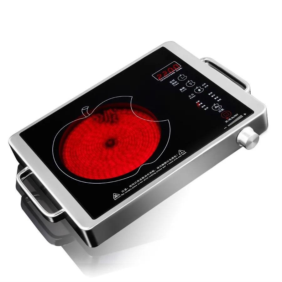 Hot Plates Electric ceramic furnace 2400W high power desktop intelligent electromagnetic light wave household NEW |