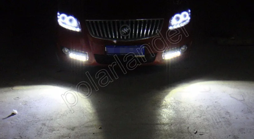 

hot sell 18mm Eagle Eyes Daytime Running Light LED car Lamp 10pcs High Brightness DRL Car Work Lights Source Waterproof