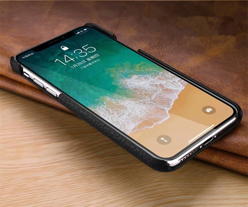 Чехол из натуральной кожи для iphone X XS XR XS Max 11 11 Pro Max натуральная кожа задняя крышка для iphone 6 6s 7 8 plus кожаный чехол