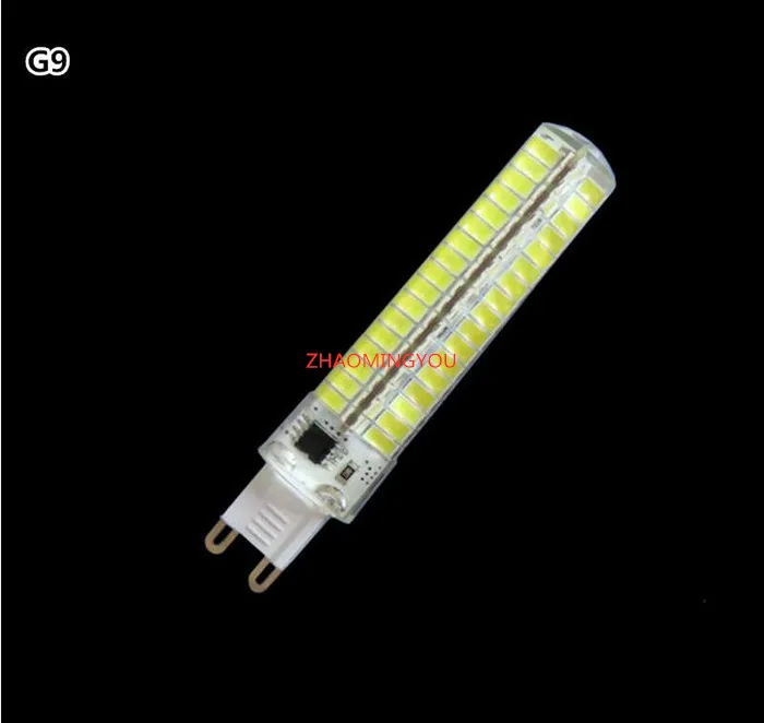 Сверхъяркая силиконовая приглушаемая Светодиодная лампа SMD 5730 12 Вт GY6.35 E11 E12 E14 E17